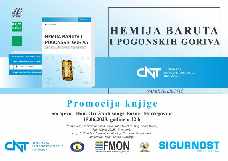 Promocija knjige "Hemija baruta i pogonskih goriva"